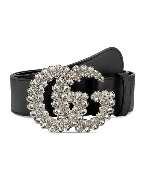 gucci crystal buckle belt|gucci belt buckle vintage.